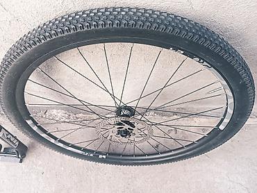 калисо: Переднее колесо 29" в сборе + амортизационная вилка - Колесо 3600с — 3
