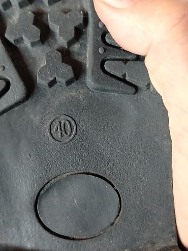 plesne patike: Crne duboke čizme / kanađanke br. 40 (gazište 25.5 cm) - Odlične! Na — 7