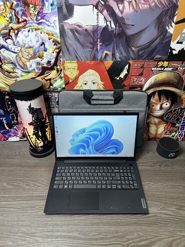 нетбук леново: Ноутбук, Lenovo, 8 ГБ ОЭТ, Intel Core i3, 15.6 ", Колдонулган, Татаал эмес тапшырмалар үчүн, эс тутум SSD