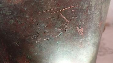 varli ata kasib ata: Qədim samovar, 1810 il, Latun, Vəziyyəti: Qənaətbəxş — 3