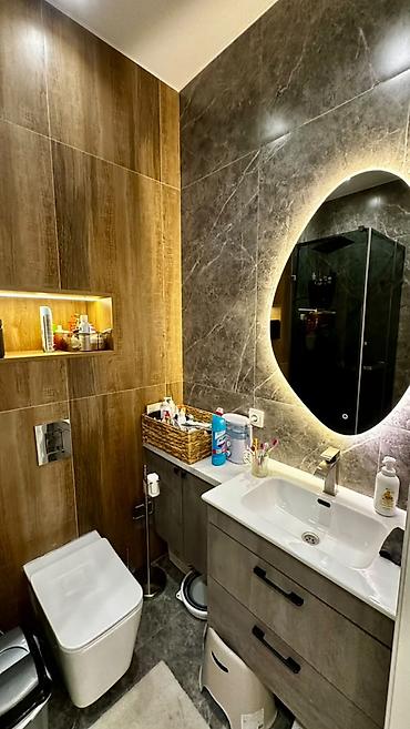 ихлас ресиденс: 4 комнаты, 125 м², Ак-Кеме Элитка, 12 этаж, Дизайнерский ремонт — 6