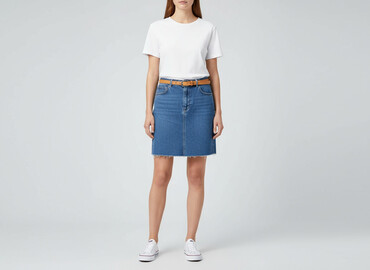 spódnice jeansowe varlesca: H&M, Spódnica damska, rozmiar S