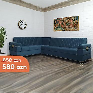 Divanlar: Künc divan, Yeni, Açılan, Vеlur parça — 1