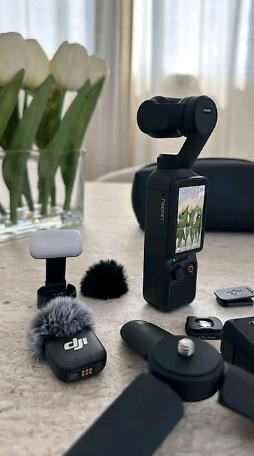 Foto və videokameralar: DJI Osmo Pocket 4 – Creator Combo Kompakt 3 oxlu stabilizasiyalı cib — 1