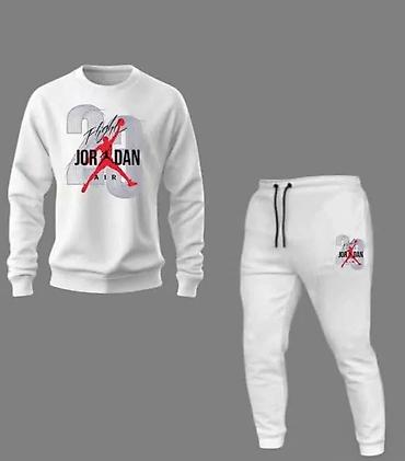 Trenerke: Trenerka Jordan, bоја - Bela — 1