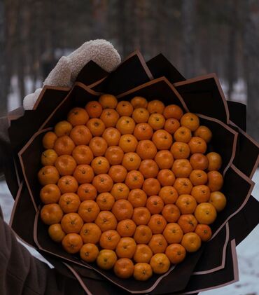 тумбы буу: Букет из мандаринов 101 штук 🍊 #цветы #подарки # только на заказ