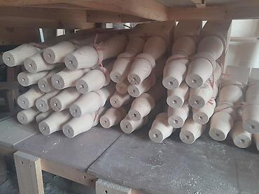 Ножки для мебели: Ножки для мебели, Для стола, Дерево — 10