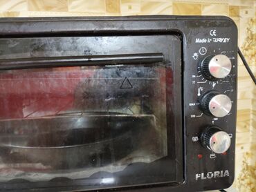 mebel ustu qaz peci: Duxovka Elektrik, rəng - Qara, Ayrıca dayanan, İşlənmiş