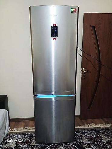 Mətbəx texnikası: Samsung iki qapılı soyuducu (üstdən dondurucu), inox gövdə. Əsas — 1