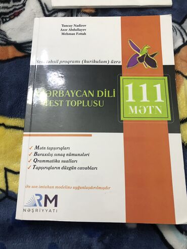 Kitablar, jurnallar, CD, DVD: Tertemizdir içinde cemi bir yazı var oda başlığda ad yazılıb