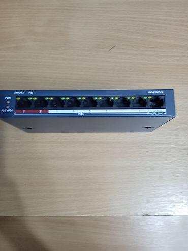 хаб свитч: Коммутатор Hikvision Value Series с PoE - 8 PoE-портов RJ-45 для — 2