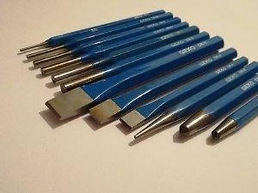 Setovi ručnog alata: Set udarnih šiljaka i dlijeta GEKO – 12 delova - Univerzalni set za — 7