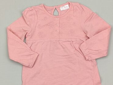 elegancka bluzka pudrowy róż: Blouse, So cute, 1.5-2 years, 86-92 cm, condition - Very good