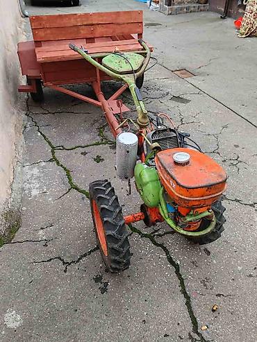 Ostali alati i mašine: Motokultivator IMT 506 5x sa prikolicom na prodaju. Cena 750€ — 9