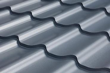 Металлочерепица: Металлочерепица для кровли - Профиль: волнообразный, имитация — 10