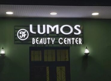 Lumos Beauty center hazir reklam lohvesi satilir.Üzərində olan hər