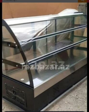 isdenmis soyuducular: Şüşəli soyuducu vitrin Tam təzə - Restoran, kafe, şirniyyat evi və