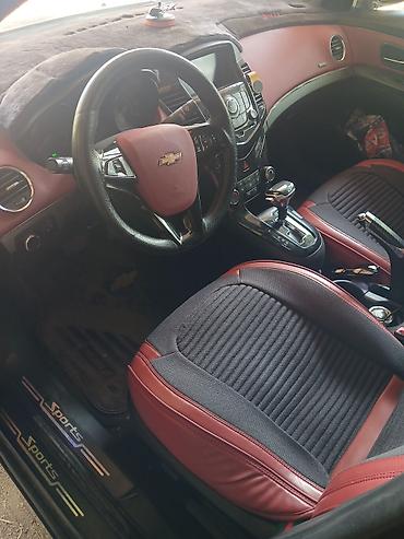 turbo az uvaz: Chevrolet Cruze sedan - Kuzov: qara rəng, aerodinamik body-kit və — 4