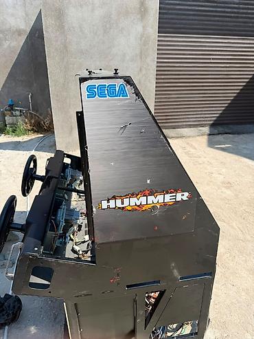 səs platası: Sega HUMMER iki nəfərlik yarış arcade kabinəsi – orijinal hissələri — 2