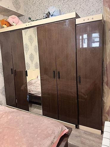 kamod satilir: Yataq otağı mebeli dəsti - Komplekt: iki nəfərlik çarpayı (başlıqla) — 3