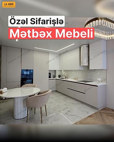 Ev və bağ: Özəl sifarişlə hazırlanmış müasir mətbəx mebeli - Dizayn: lakonik və — 1