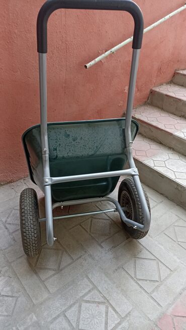 тележка хозяйственная: Садово-строительная тачка и тележка, Стальная, Двухколесная, Новый, В розницу