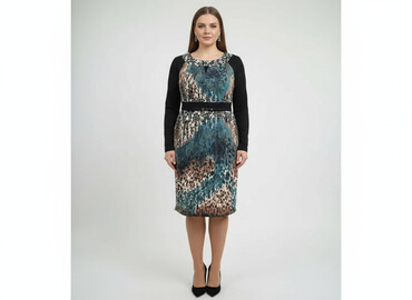 fioletowe sukienki plus size: Vissavi, Сукня жіноча, розмір XL