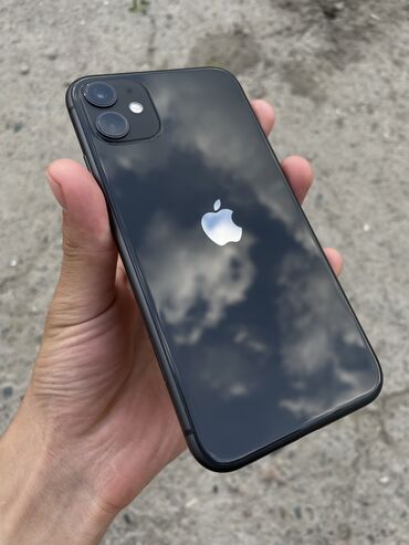 Apple iPhone: IPhone 11, 64 ГБ, Черный, Защитное стекло, 77 %
