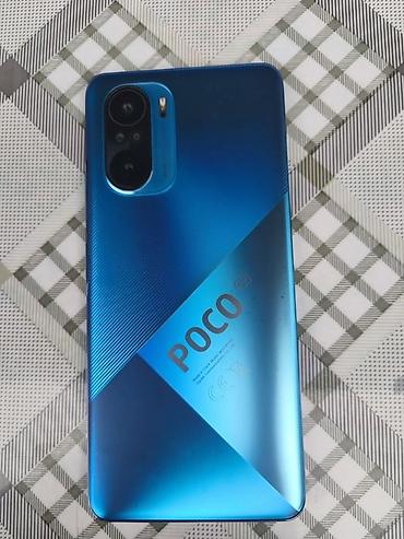 xiaomi note 2: Poco F3, 128 GB, rəng - Mavi, Zəmanət, Barmaq izi, Simsiz şarj — 1