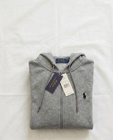 толстовка gap: Серая худи на молнии Polo Ralph Lauren в наличии M-Lразмеры - — 2