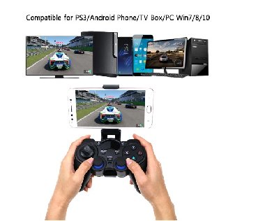 Oprema za video igre: Multifunkcionalni Wireless Gamepad za PC, Android, PS3. Nov i — 6