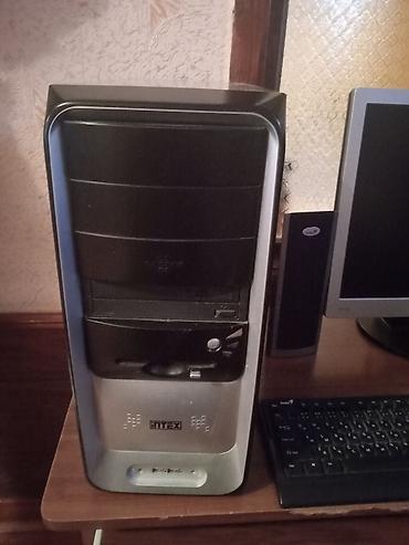 Masaüstü kompüterlər və iş stansiyaları: Stolüstü kompüter komplekti Tərkib: - Intex sistem bloku (ATX korpus — 4