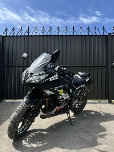 мото из китая: Спортбайк Kawasaki, 250 куб. см, Бензин, Взрослый