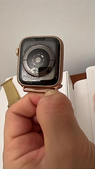 apple watch 5 44: Apple Watch Series 5 – 44 mm, Alüminium korpus, Ion‑X Glass — 1