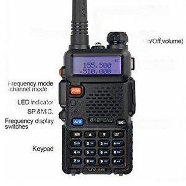 Druga oprema za računare i laptopove: Baofeng UV-5R ručna dvosmerna radio-stanica - Dvopojasni VHF/UHF rad — 9