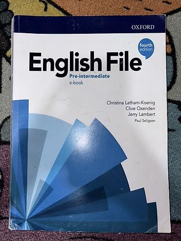 english file upper intermediate: English File Pre-intermediate (Fourth Edition), e-book. (без надписей — 1