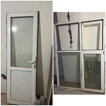 plastik qapi ikinci el: Plastik qapi 210/72sm Plastik pencere 210/72sm 150azn birlikde Rusiya — 1