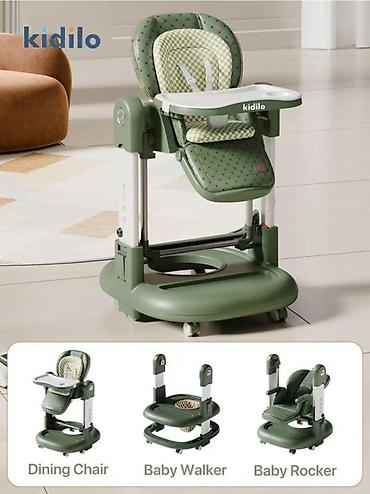 baby walker: Kidilo çoxfunksiyalı uşaq oturacağı – 3-ü 1-də sistem Xüsusiyyətlər — 1