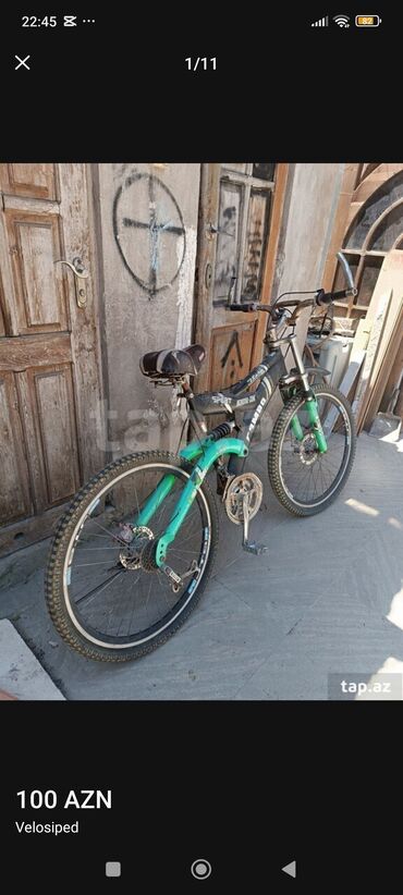 İdman velosipedləri: Bu, dağ velosipedi növündən olan ikitəkərli velosipeddir.Rambo — 9