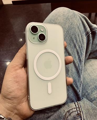 apple vhatch: IPhone 15, Yaşıl, Simsiz şarj — 1
