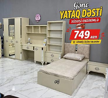 pol silənlər: Gənc yataq dəsti – xüsusi endirimlə! Dəst tərkibi: - Tək nəfərlik — 1