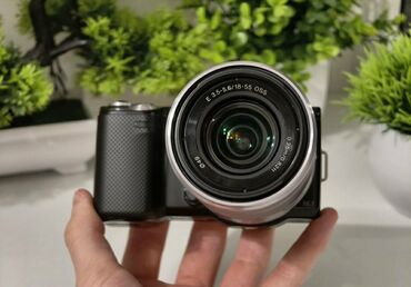 фотоаппараты сони: Sony nex 5n Фотоаппарат с объективом 18-55 мм. Камера оснащена