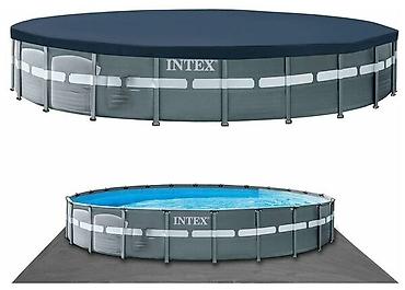 Бассейны: 732/132см. Intex 26340 Каркасный бассейн Ultra XTR Frame, 47241л — 9