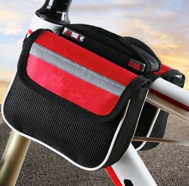 Sport i hobi: Dupla torbica za bicikli Cena je 1000 Boja crna crvena plava Nadam se