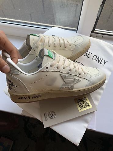 кеды оптом: Мужские кроссовки, 39, 40, 41, Golden Goose, Новый, цвет - Белый, Самовывоз, Бесплатная доставка, Платная доставка — 6