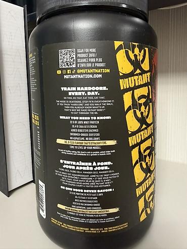 белок: Mutant Whey — сывороточный протеиновый микс (100% whey) - Упаковка — 4