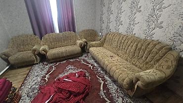 sofa: Угловой диван, C подушками, Трехместный — 2
