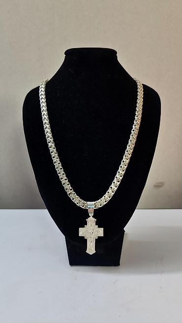 Серебряные цепочки: Цепочка, Проба 960, Мужские, Новый — 9