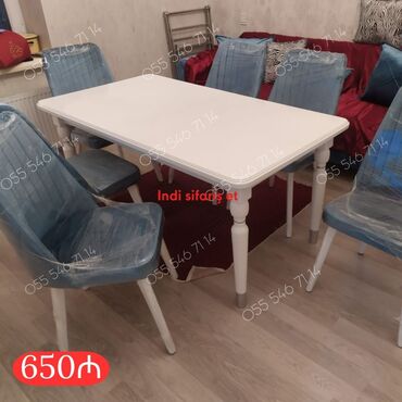 Yataq otağı dəstləri: Qonaq otağı üçün, Yeni, 6 stul