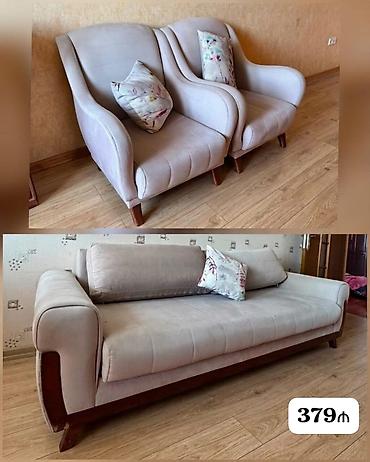 Digər mebel: 379₼ Türkiye istehsalı divan kreslo desti yaxşı vəziyyətdə Həzi — 1